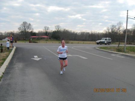 Karen running 10K